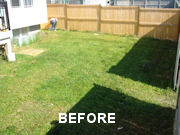 Before & After - Avro Landscaping Ltd. Airdrie Alberta Canada