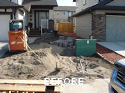 Before & After - Avro Landscaping Ltd. Airdrie Alberta Canada